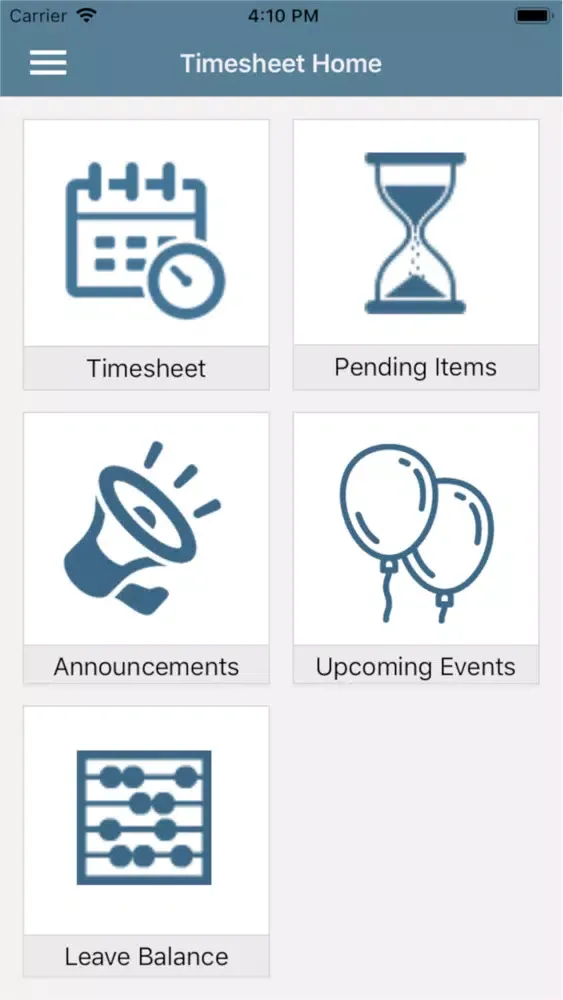 WrkPlan Timesheet Screenshots