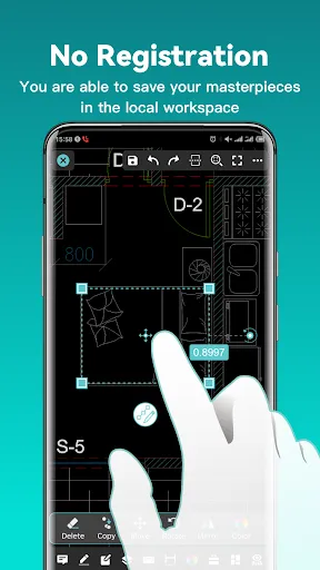 DWG FastView-CAD Viewer&Editor Screenshots