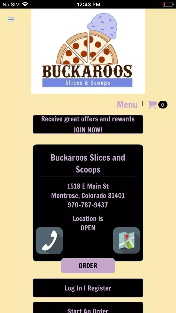 Buckaroos Slices and Scoops স্ক্রিনশট
