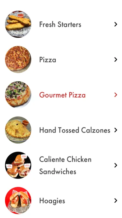 Capturas de tela do Caliente Pizza