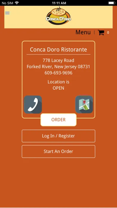 ภาพหน้าจอของ Conca D'oro Ristorante