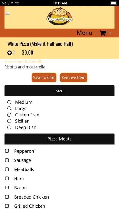 ภาพหน้าจอของ Conca D'oro Ristorante