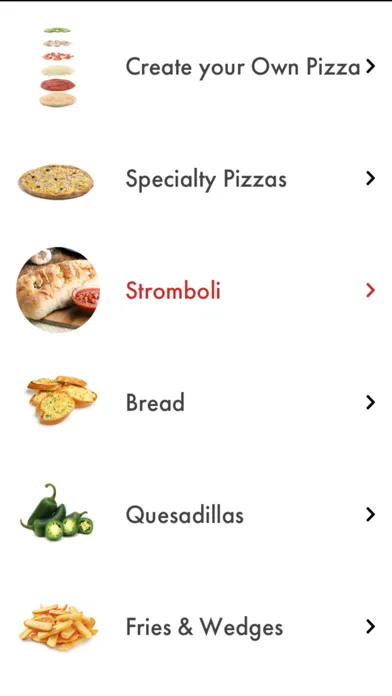 Tangkapan skrin Donna D's Family Pizza