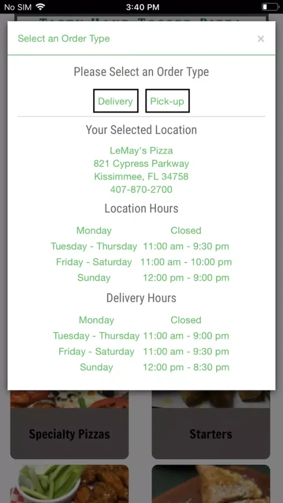Lemay's Pizza and Subs স্ক্রিনশট