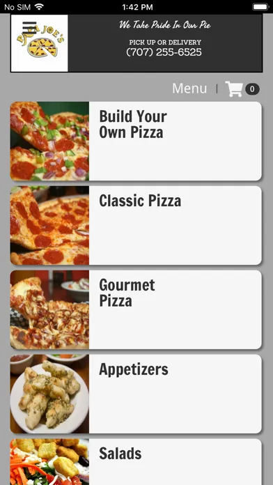 Papa Joes Pizza Ekran Görüntüleri