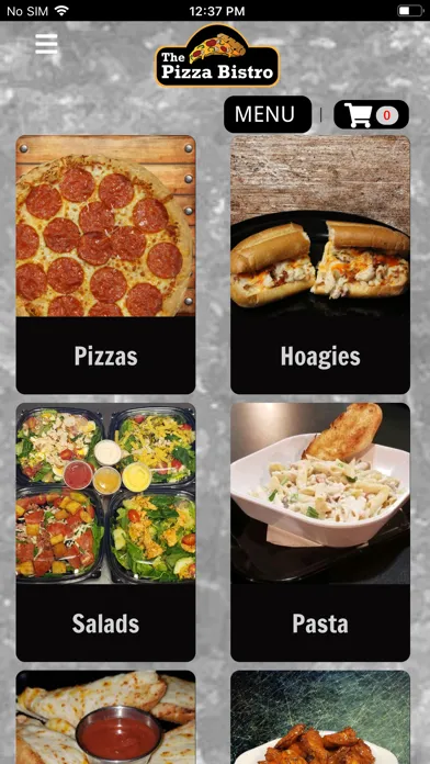 Captures d'écran de The Pizza Bistro TX