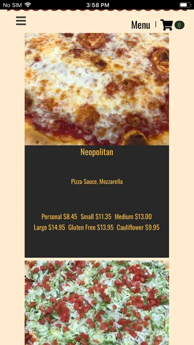 Unida Pizza 스크린샷