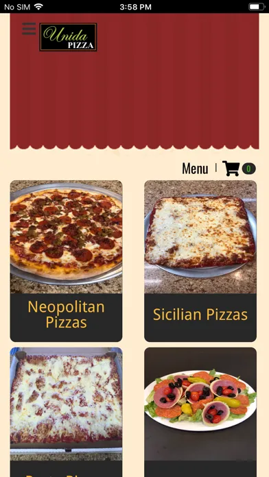 Unida Pizza 스크린샷