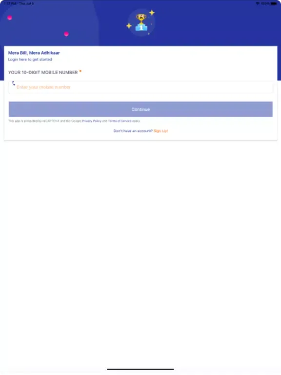 Скриншоты Mera Bill Mera Adhikaar iPad 