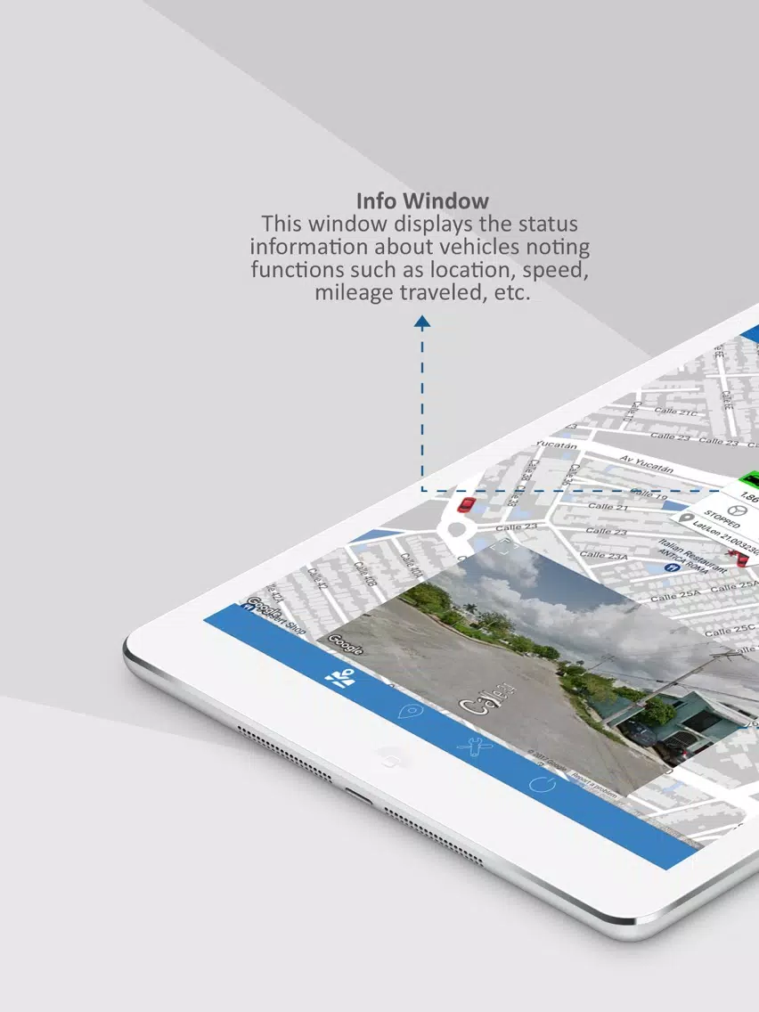GSTrackMe - Real time tracking iPad  Screenshots
