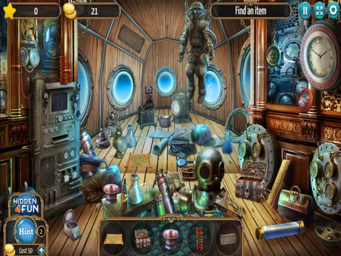 Screenshot di Seabed Wood Boat™ iPad 