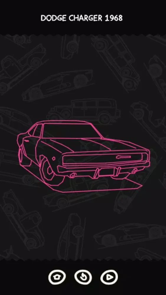 Tangkapan layar Light Car : Rotation Art!