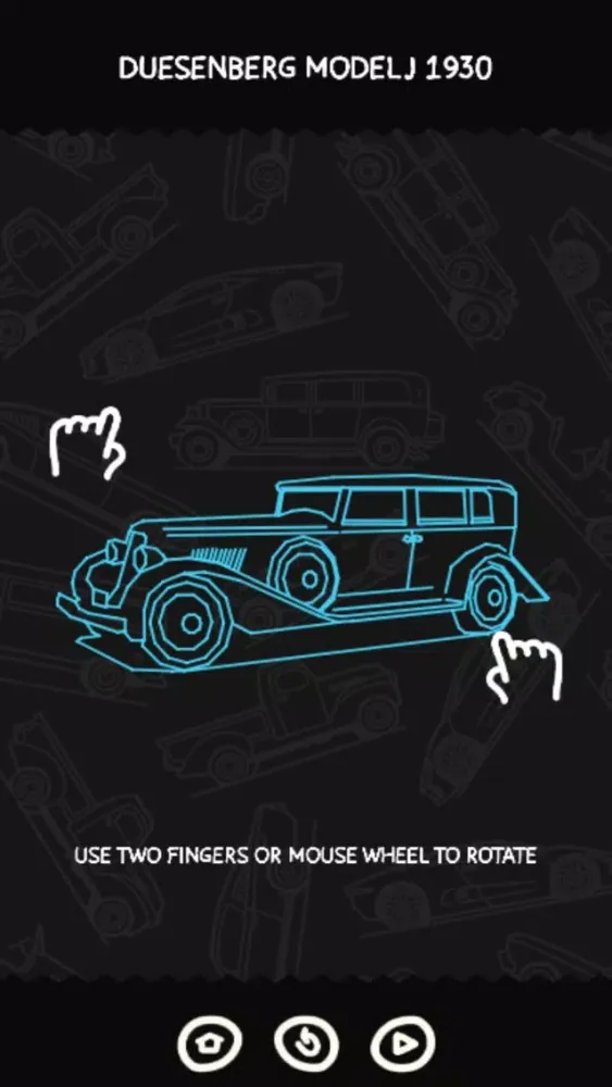 Tangkapan layar Light Car : Rotation Art!