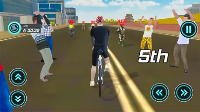 ภาพหน้าจอของ BMX Bicycle Simulation Games