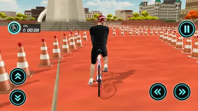 ภาพหน้าจอของ BMX Bicycle Simulation Games