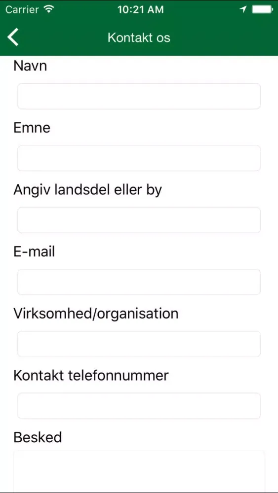 GSV Materieludlejning Ekran Görüntüleri