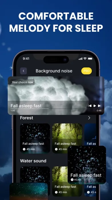 Sleep Tracker & Meditation سکرین شاٹس