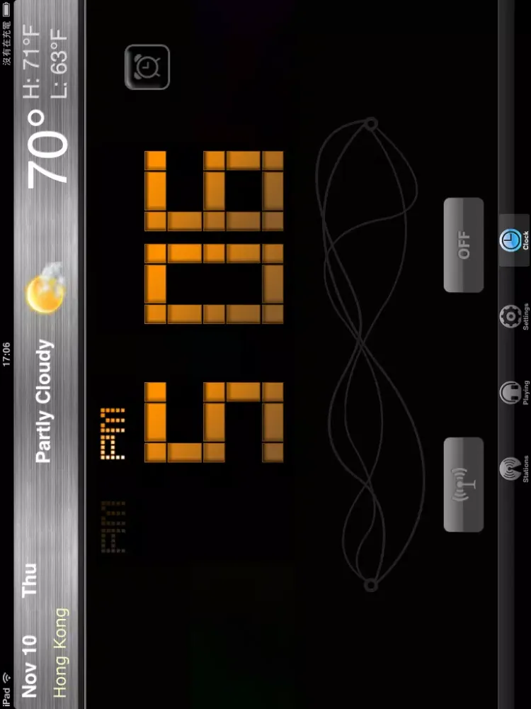 Capturas de tela do Alarm Clock + Radio HD iPad 