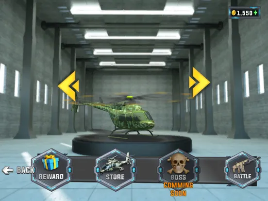 ภาพหน้าจอของ Army Helicopter Gunship Games iPad 