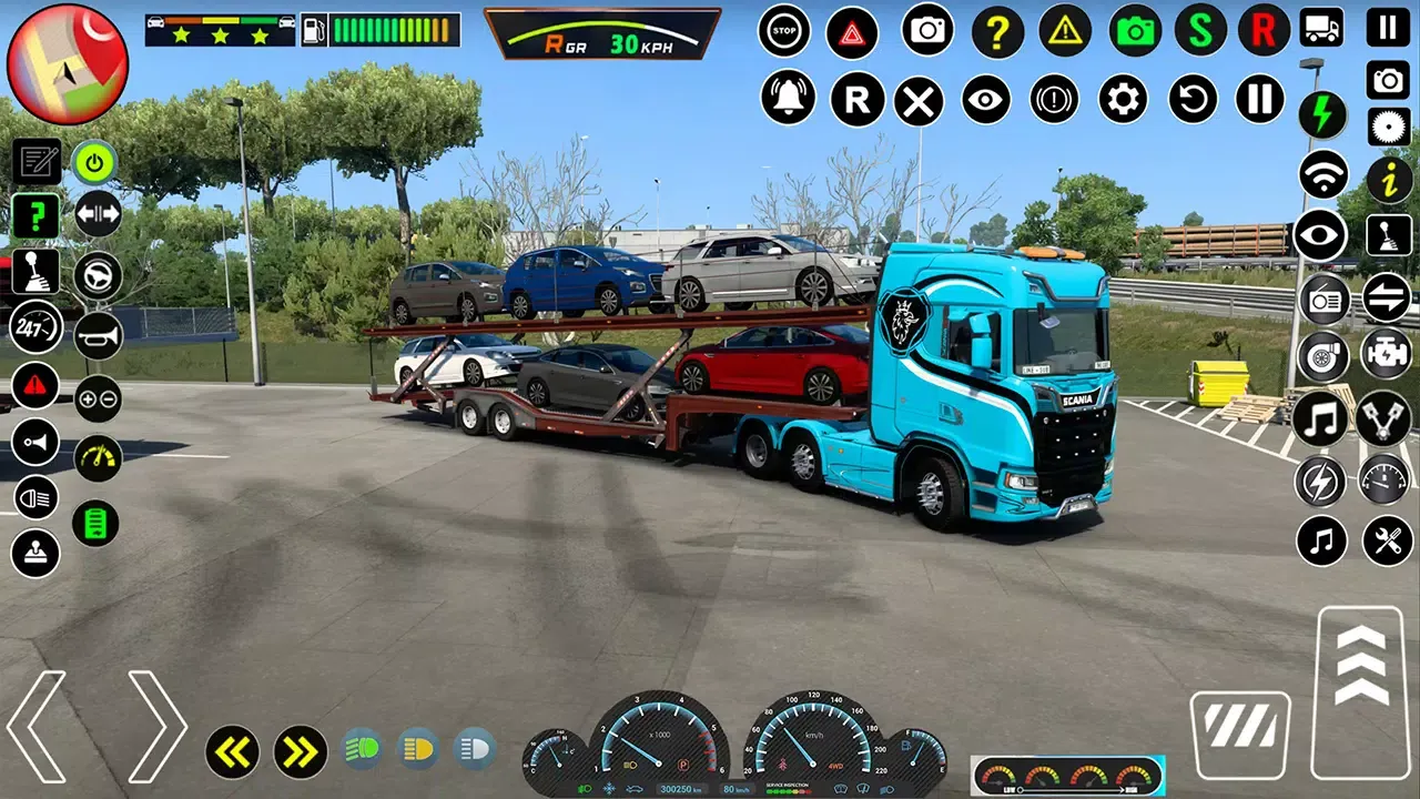 Cars Transporter Truck Games應用截圖