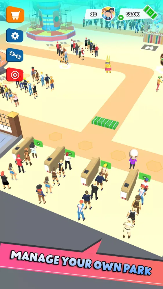 Bus Arrival Theme Park應用截圖