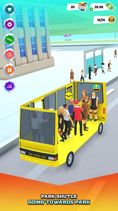 Zrzuty ekranu Bus Arrival Theme Park Games
