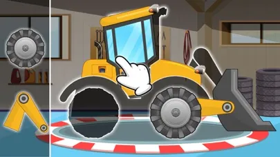 Tangkapan skrin Construct House Building Truck