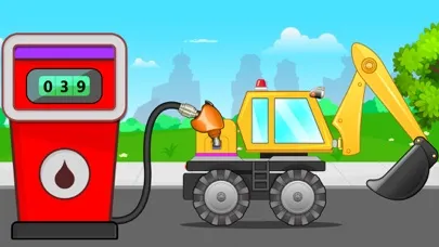 Tangkapan skrin Construct House Building Truck