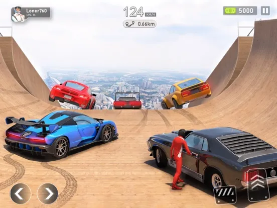 Capturas de tela do Car Stunt - Real Racing Games iPad 