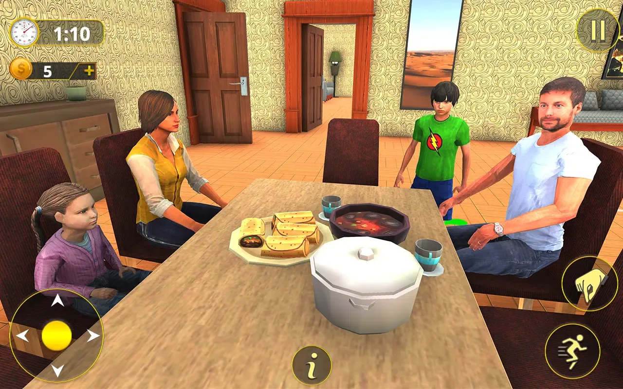 Happy Family Life Dad Mom Care Screenshots