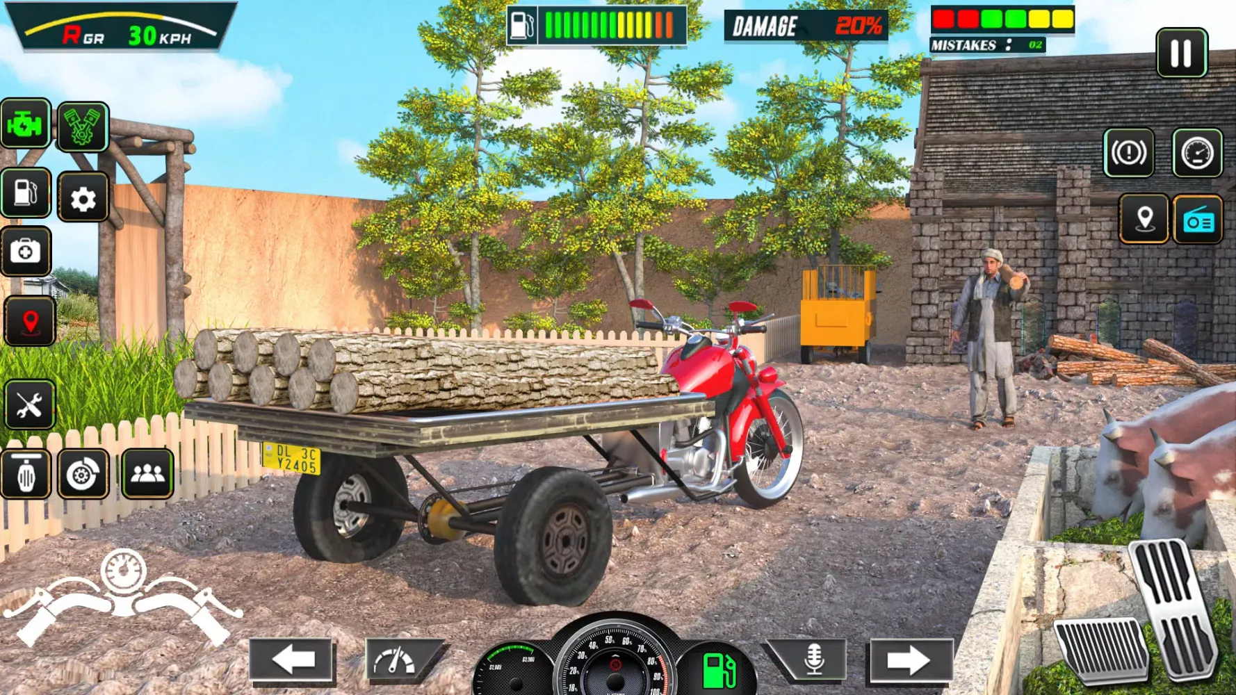 Capturas de tela do Tuk Tuk Auto Game: Loader Game