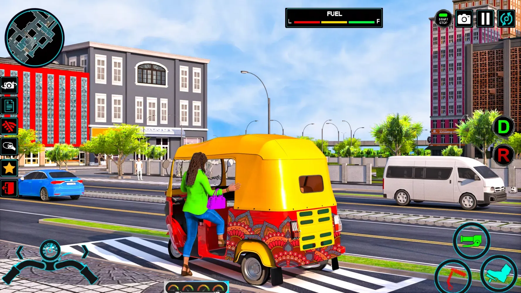 Capturas de tela do Tuk Tuk Auto Game: Loader Game