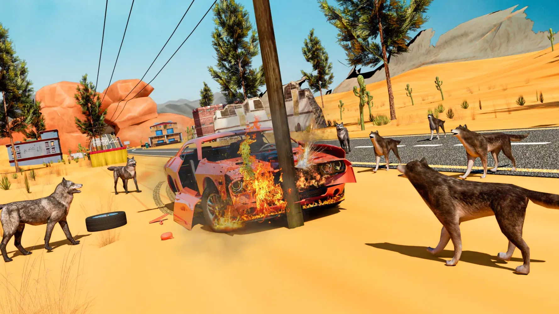 Long Road Trip Car Driving Sim Screenshots