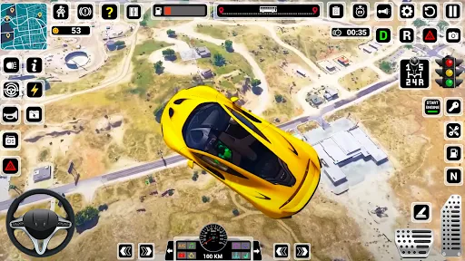 Mega Ramp Car Stunt 3D Screenshots
