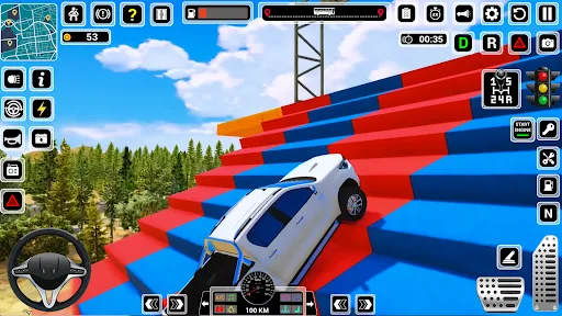 Mega Ramp Car Stunt 3D Screenshots