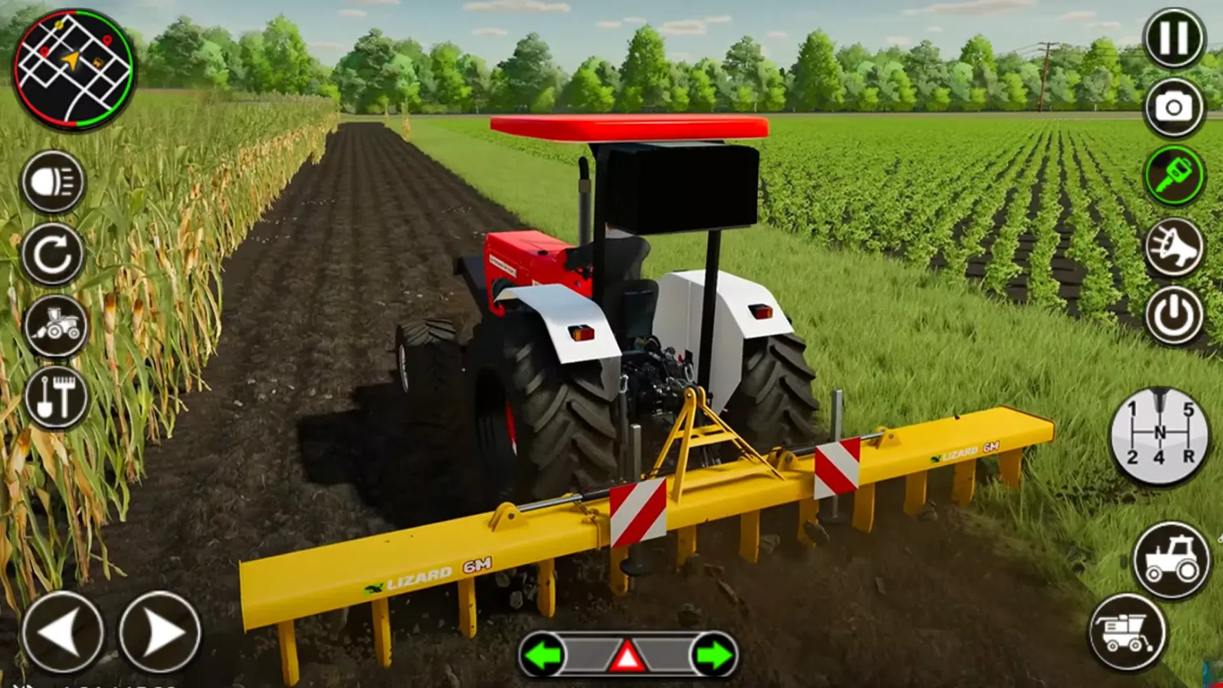 Indian Farming Tractor Games应用截图