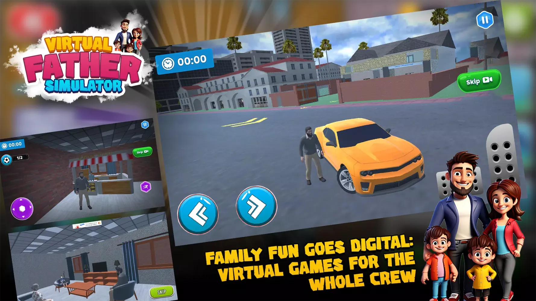 Скриншоты Virtual Family - Happy Dad Mom