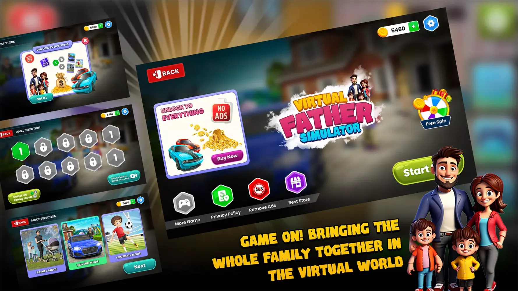 Скриншоты Virtual Family - Happy Dad Mom