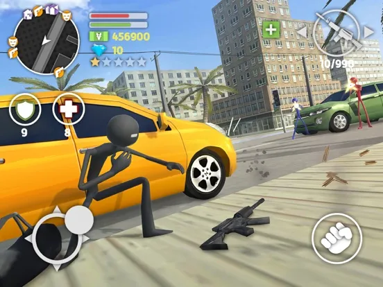 ภาพหน้าจอของ Grand Stickman Assault V iPad 