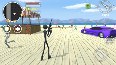 ภาพหน้าจอของ Grand Stickman Assault V
