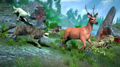 Capturas de pantalla de Wild Wolf Fight: Animal Games