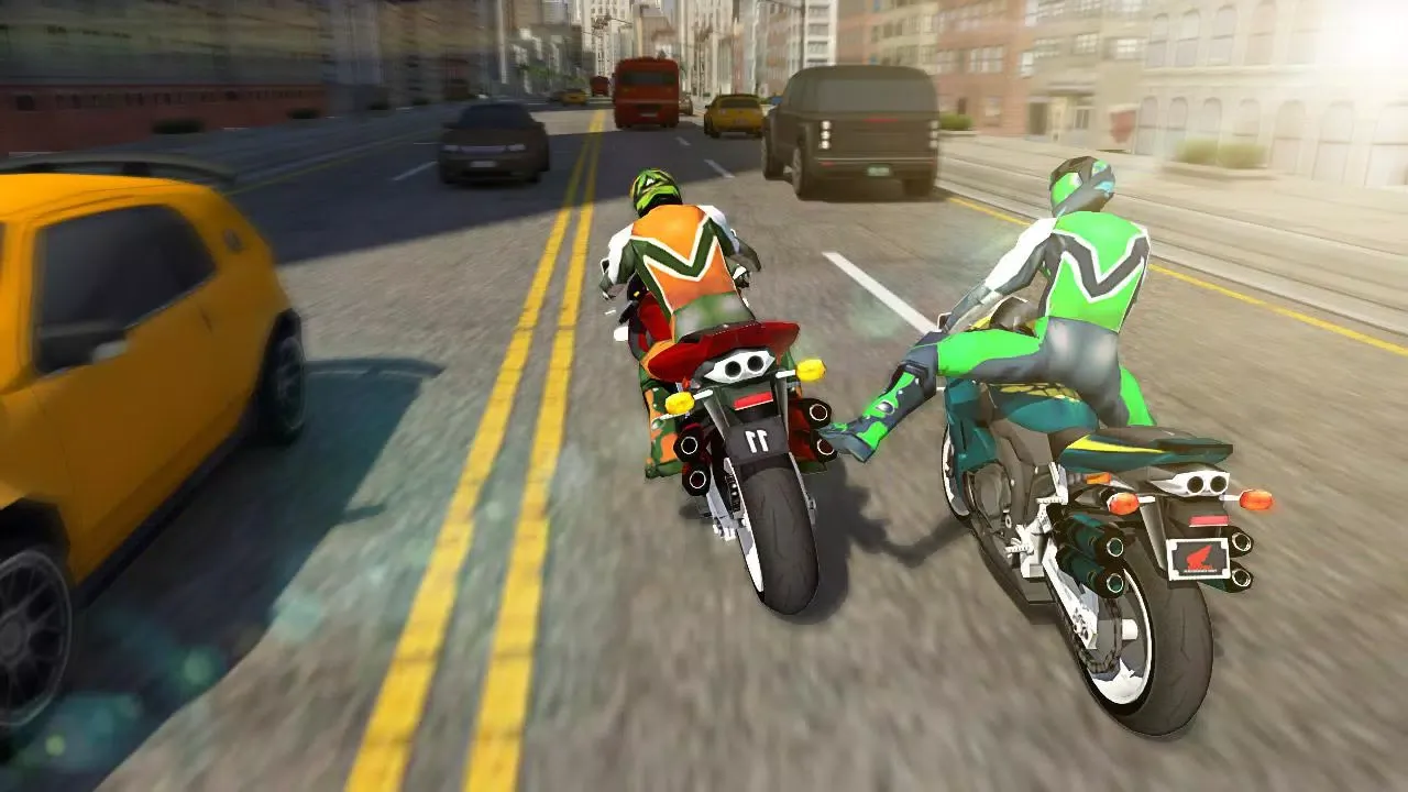 Screenshot di Crazy Bike War Bike Rider Game