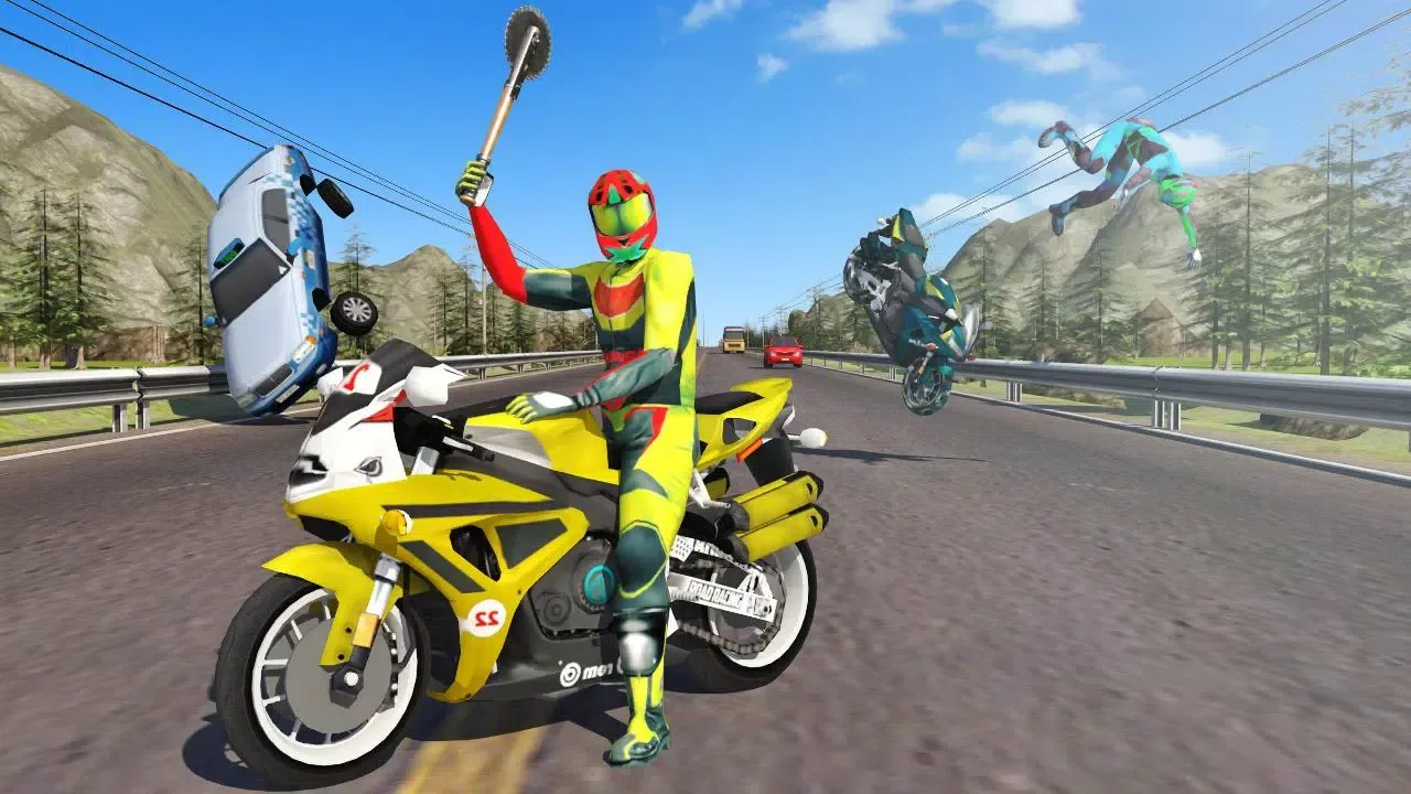 Screenshot di Crazy Bike War Bike Rider Game