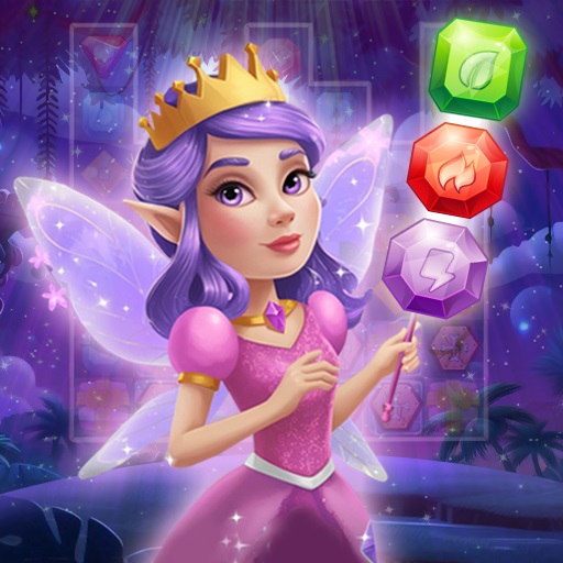 Fairy Jewel Match Adventure