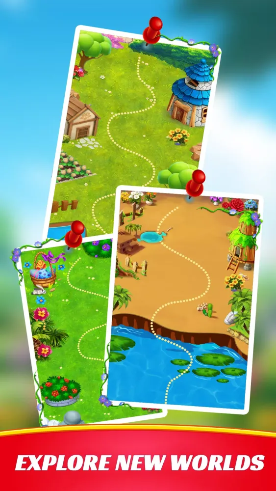 Blossom Match Adventure Ekran Görüntüleri