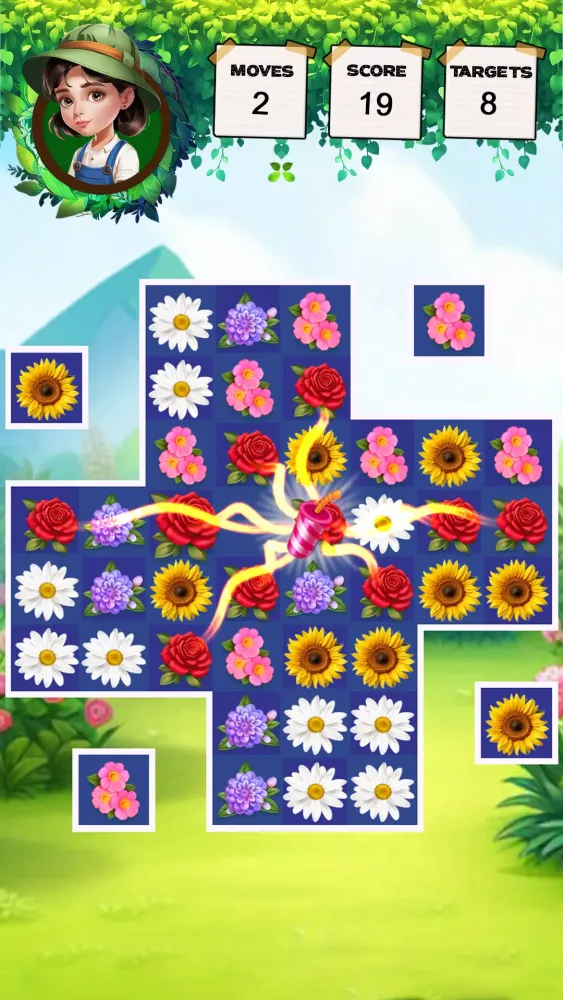 Blossom Match Adventure Ekran Görüntüleri