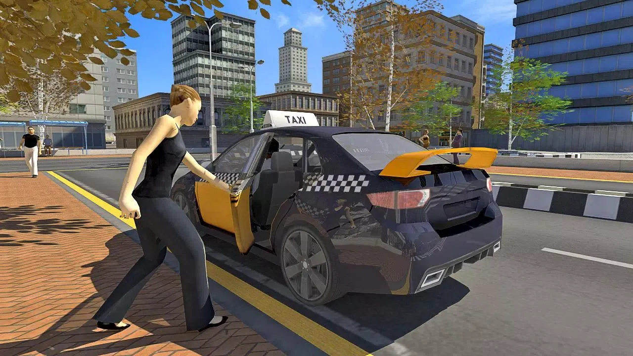 Captures d'écran de Taxi Sim 2019