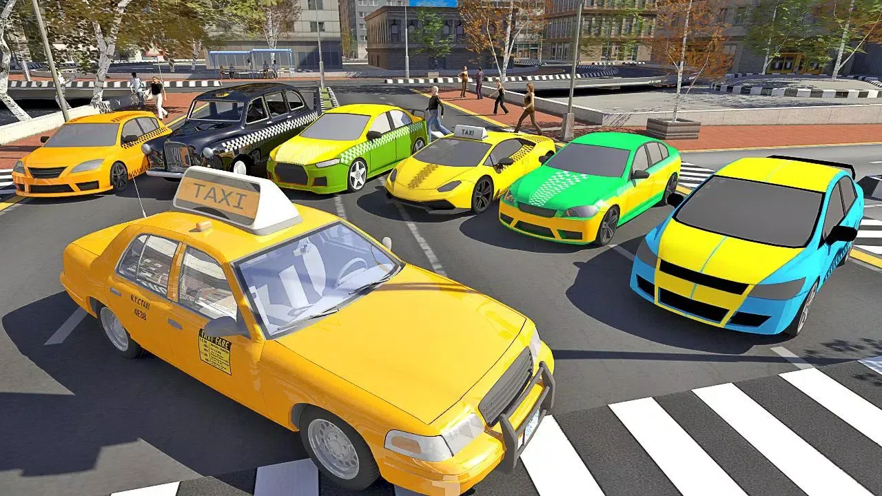 Captures d'écran de Taxi Sim 2019