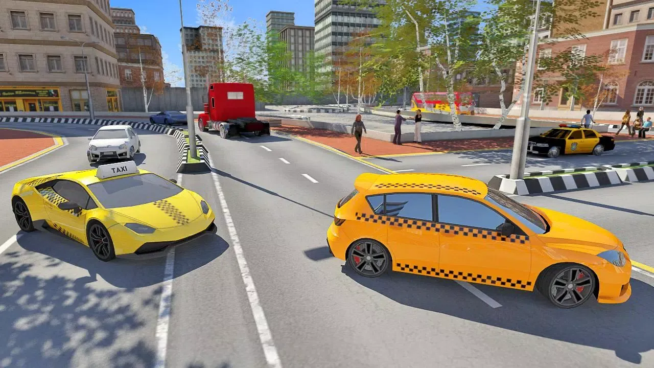 Captures d'écran de Taxi Sim 2019