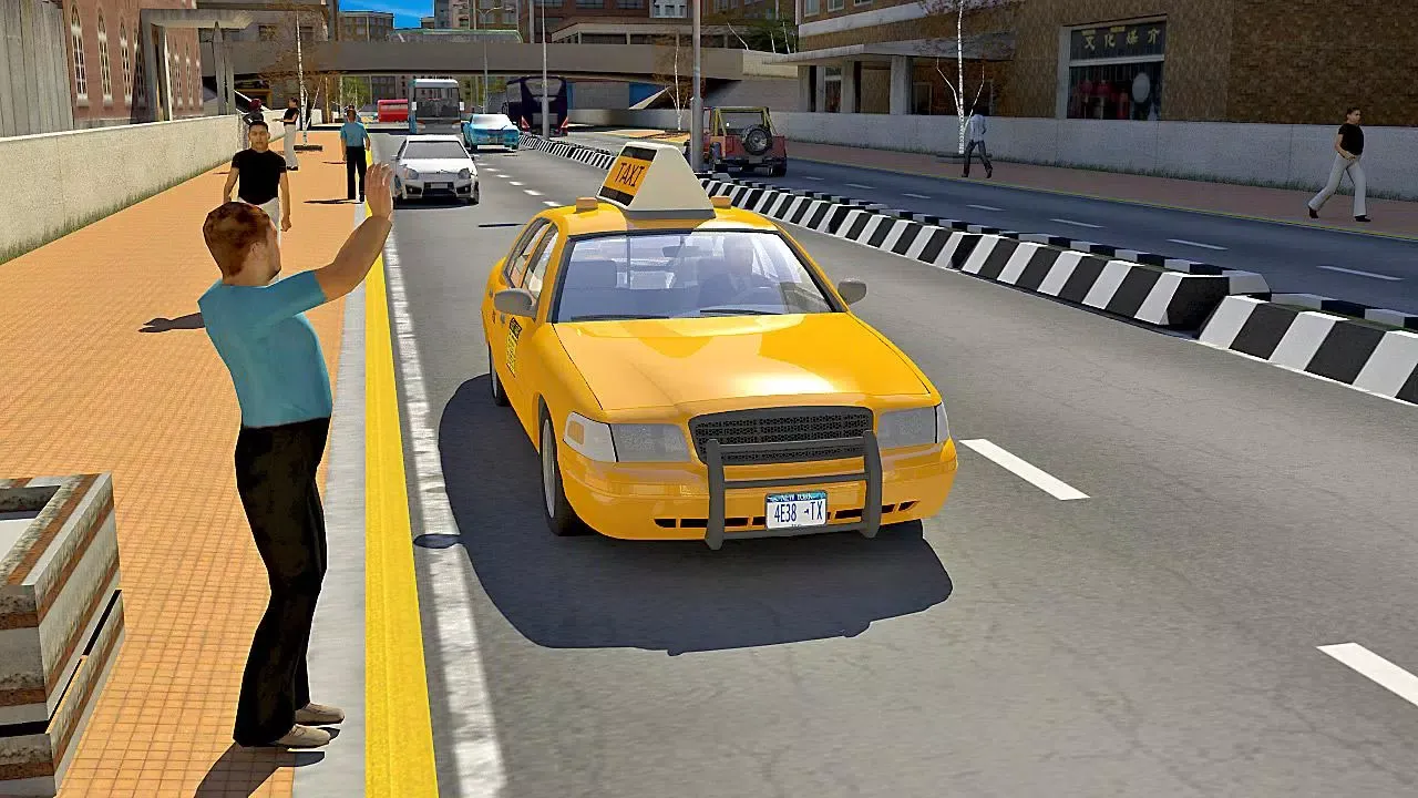 Captures d'écran de Taxi Sim 2019